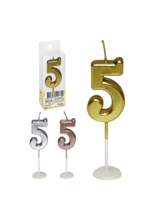 VELA DE ANIVERSÁRIO NÚMERO 5