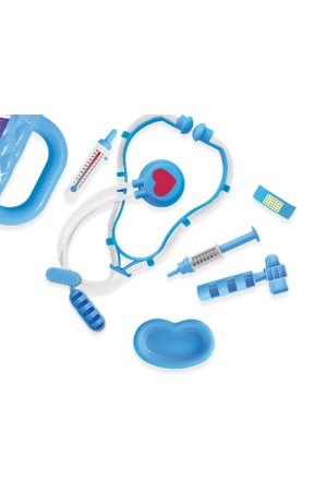 Brinquedo Maleta Pequeno Doutor Pica Pau c/ 8 pecas