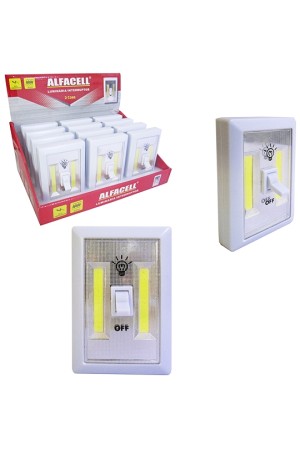 Luminaria de Led Modelo Interruptor a Pilha