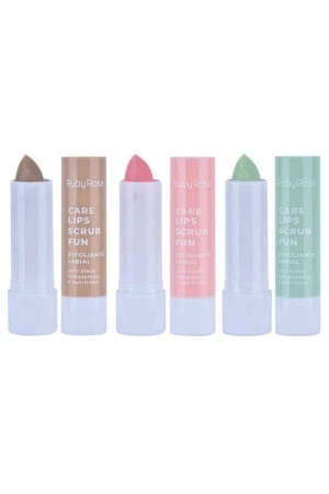 Esfoliante Labial Care Lips Scrub Fun Ruby Rose HB 8526 - 1 unidade