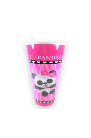 COPO GIGANTE PANDA 850ML 18CM PIPOCA REFRIGERANTE DOCES HG78354