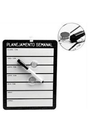 QUADRO DE RECADO PARA PLANEJAMENTO SEMANAL