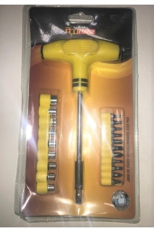 JOGO DE CHAVE INTERCAMBIAVEL C/22 PCS