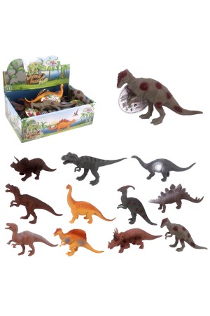 DINOSSAURO DE PLASTICO ANIMAIS INCRIVEIS DINO SORTIDOS WELLKIDS